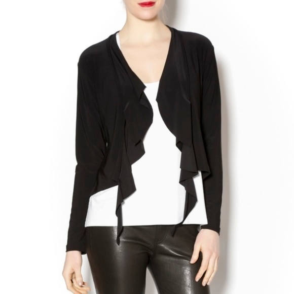 Sympli Sweaters - Sympli the Best Women's Black Romance Cardigan 16